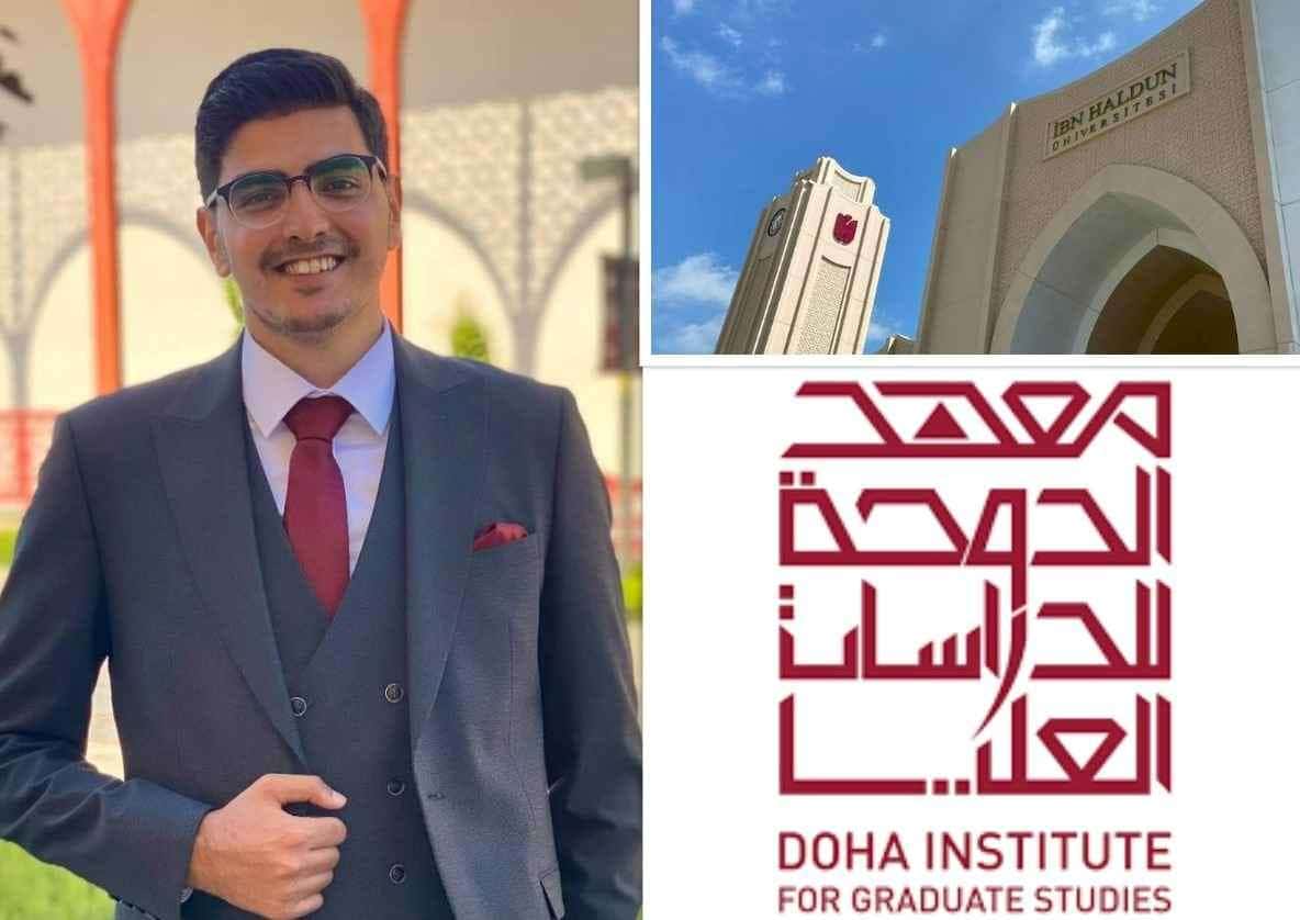 Mezunumuz Abdulrahman Basheer Ali Al Koli Katar'daki Doha Enstitüsün'de Yüksek Lisans Programına Kabul Aldı