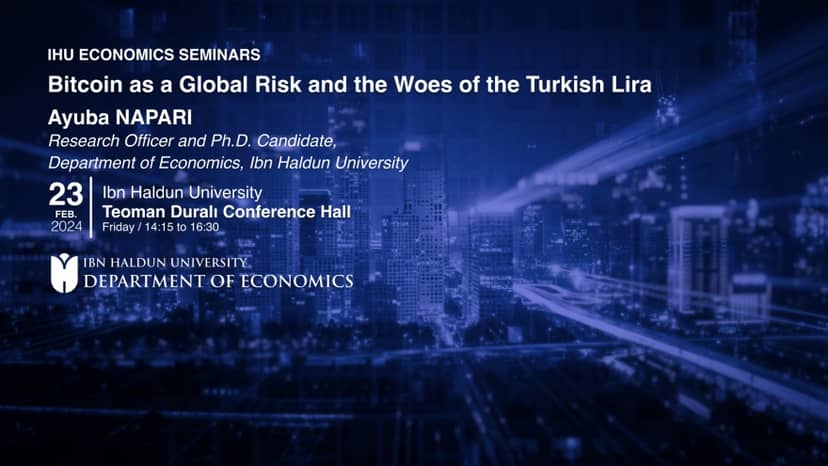 Bitcoin as a Global Risk and the Troubles of the Turkish Lira