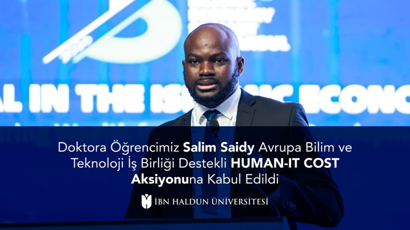 Our PhD Student Salim Saidy Accepted into the HUMAN-IT COST Action Supported by European Cooperation in Science and Technology